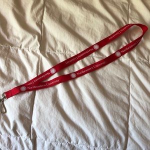 Northeastern University lanyard